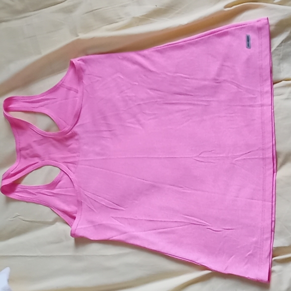 🔥Sale $15.🔥Bundle of 2 Athletic Tank Tops Black and Pink Size Small - Picture 7 of 13